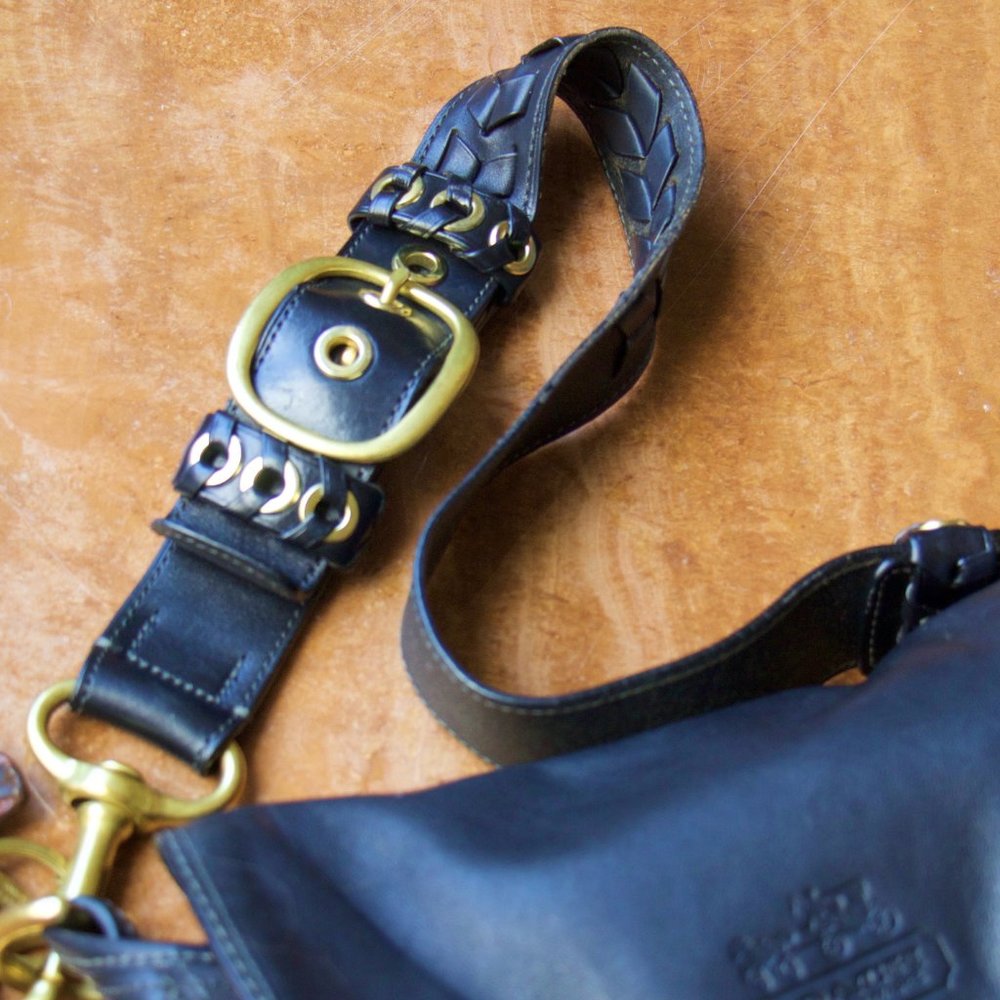 Black Coach Shoulder Bag - Picture 3 of 6